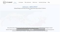 Desktop Screenshot of dailyseven.de